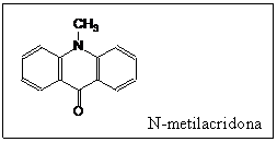 Text Box:   N-metilacridona