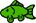 green fish clipart