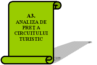 Vertical Scroll: A3.
ANALIZA DE PRET A CIRCUITULUI TURISTIC


