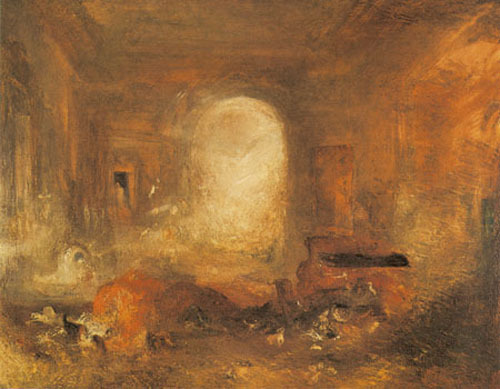 [Turner Print, Poster - Interior at Petworth]