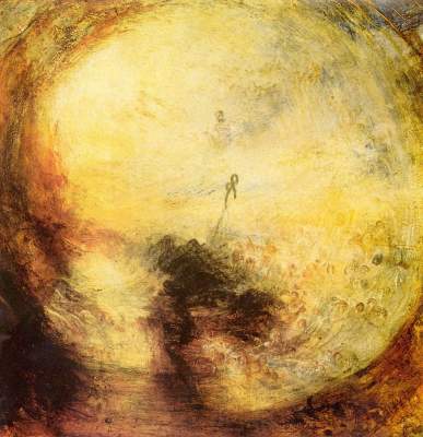 [Turner Print, Poster - Light and Colour (Goethe's Theory) - The Morning after the Deluge - Moses Writing the Book of Genesis]