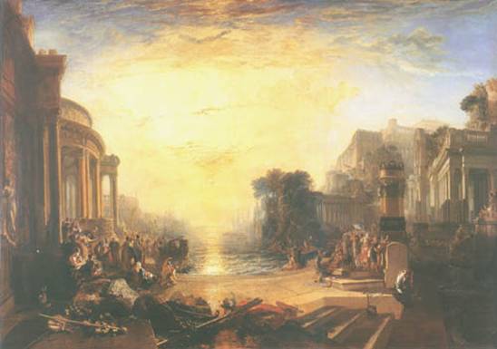 [Turner Print, Poster - The Decline of the Carthaginian Empire]