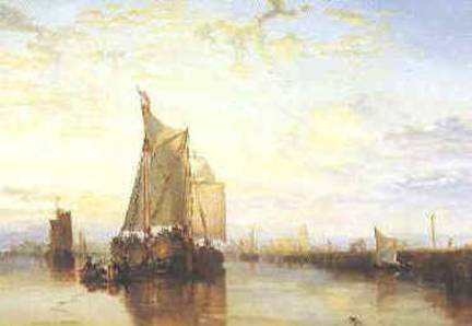 Dort. The Dort Packet- Boat From Rotterdam 1817