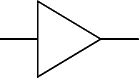 amplificator simbol