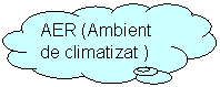 Cloud Callout: AER (Ambient de climatizat )