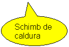 Oval Callout: Schimb de caldura