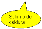 Oval Callout: Schimb de caldura