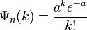 Psi_n (k)=frac}