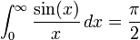 int_0^inftyfrac,dx=frac