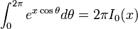 int_^ e^ d theta = 2 pi I_(x)